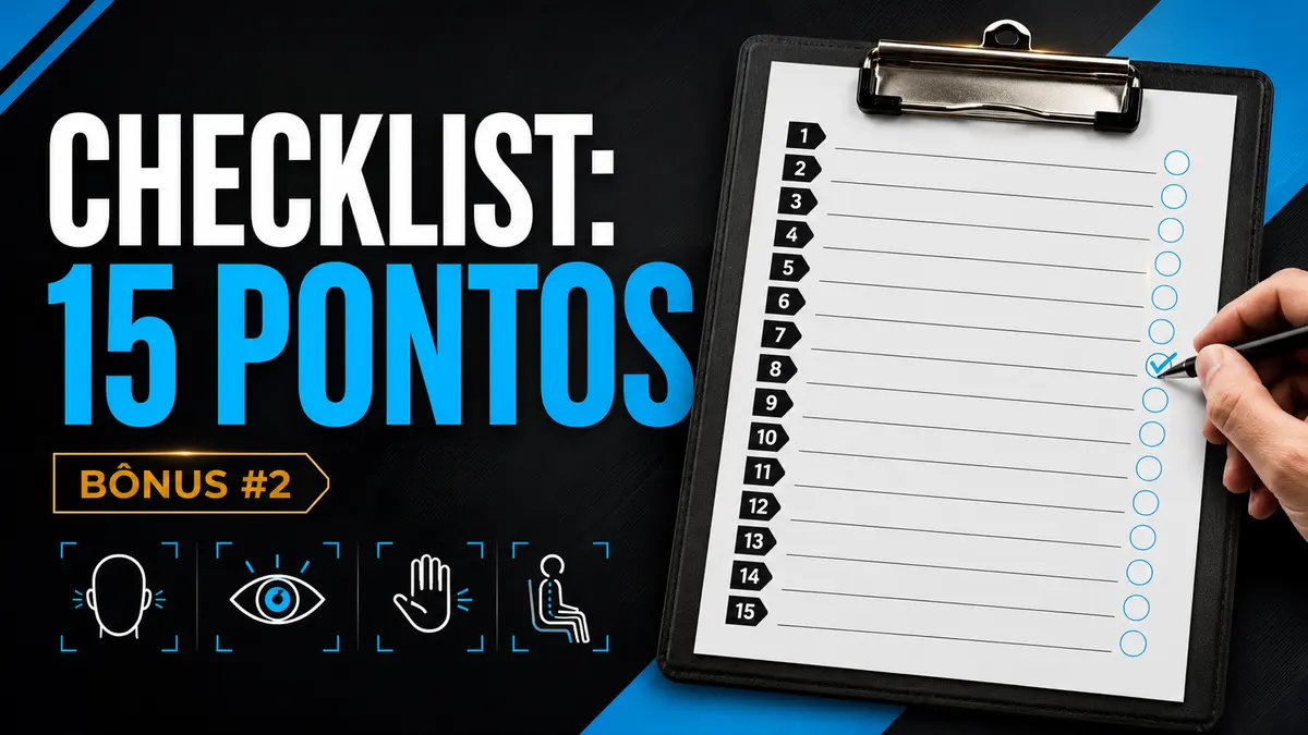 Capa do bônus 2: Checklist dos 15 Pontos