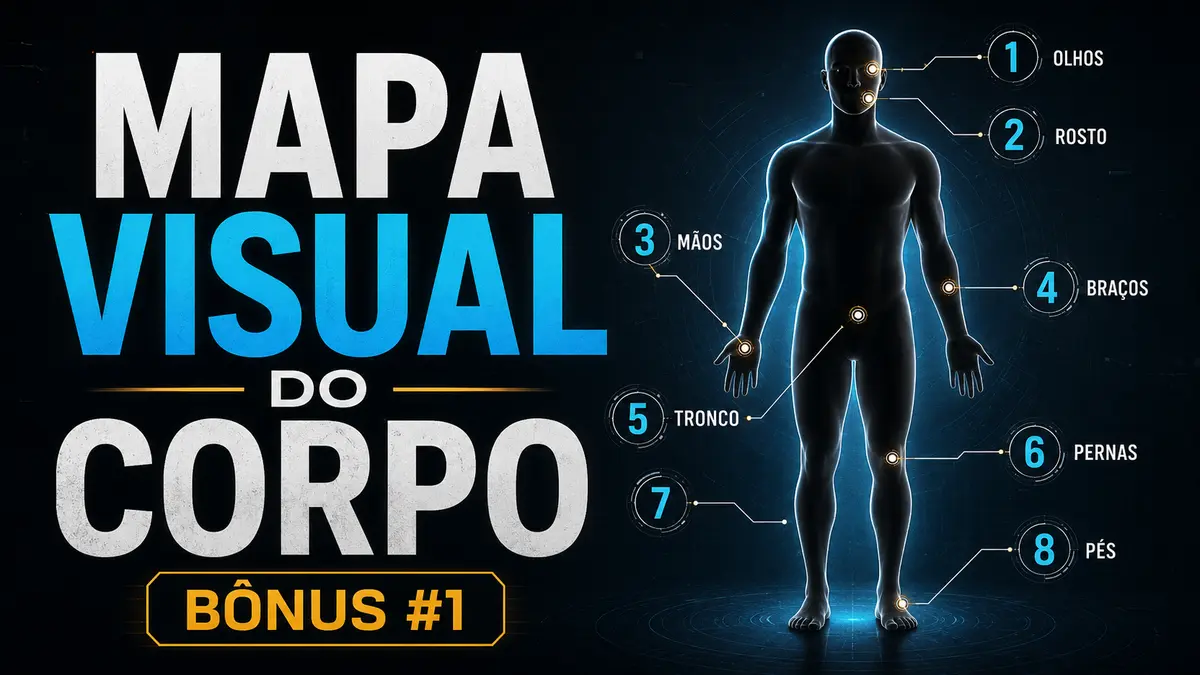 Capa do bônus 1: Mapa Visual do Corpo